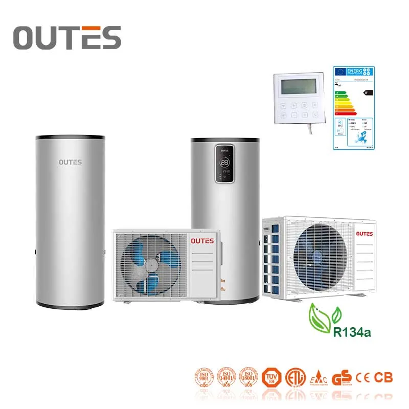 Student Apartments Beauty Salons Residential Building Heatpump R134A Air to Water Heat Pump Water Heater