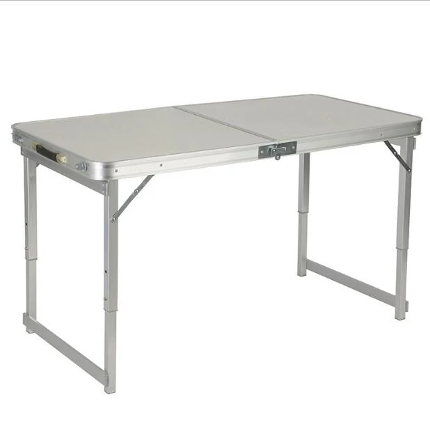 Factory Direct Supply Outdoor simple mesa de comedor plegable de aluminio