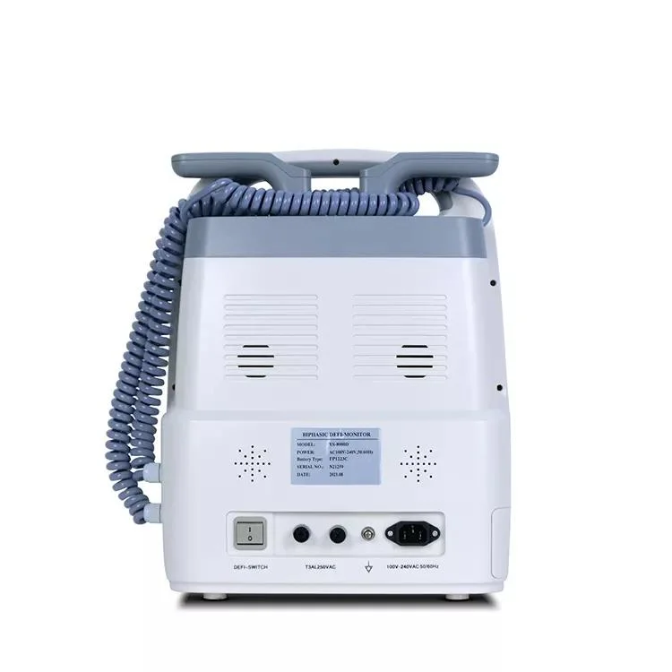 Uso hospitalario Yj-9000d Equipo médico Unidad de desfibrilador externo automatizado AED