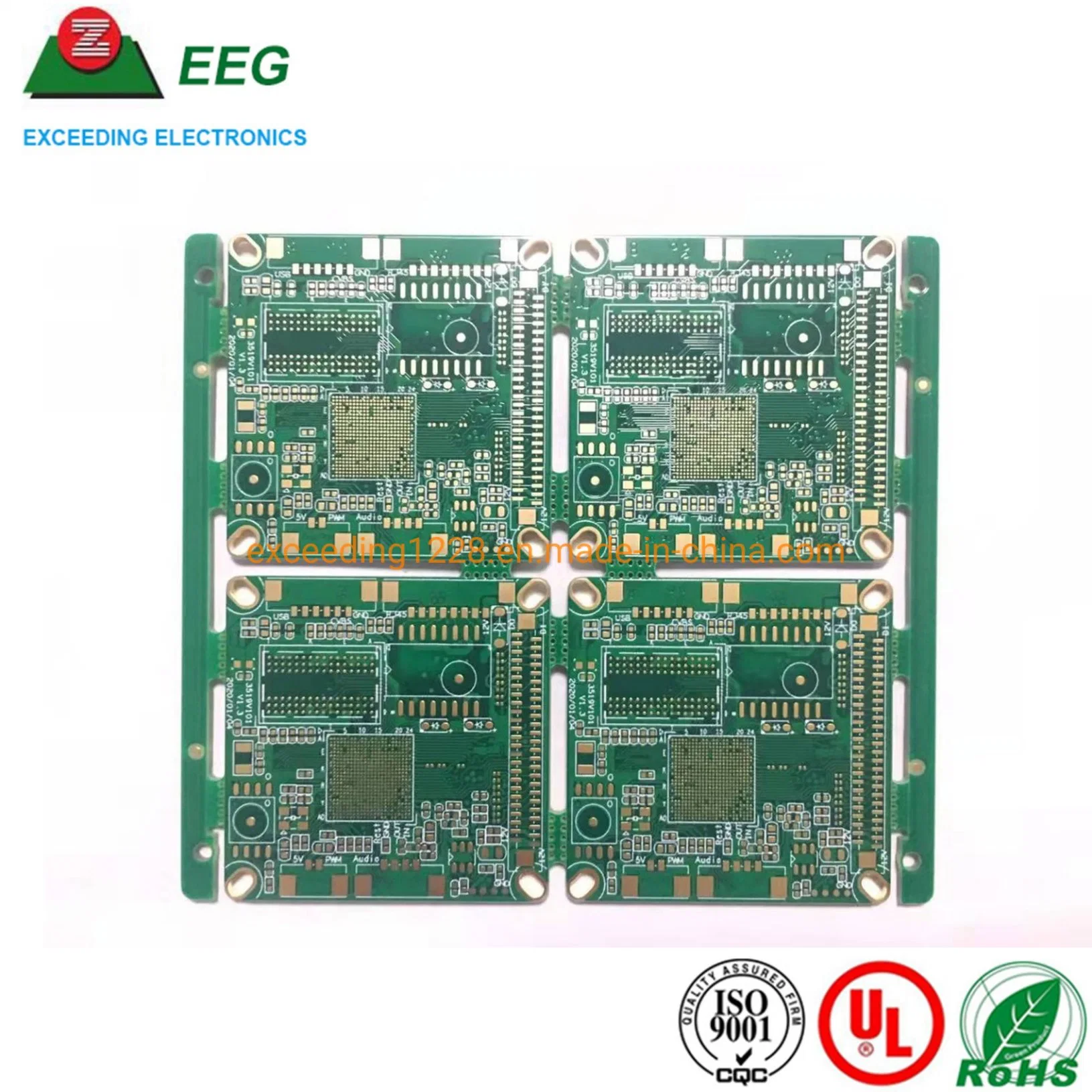 Multi Layer Immersion Gold/Silver Fast Lead Time PCB