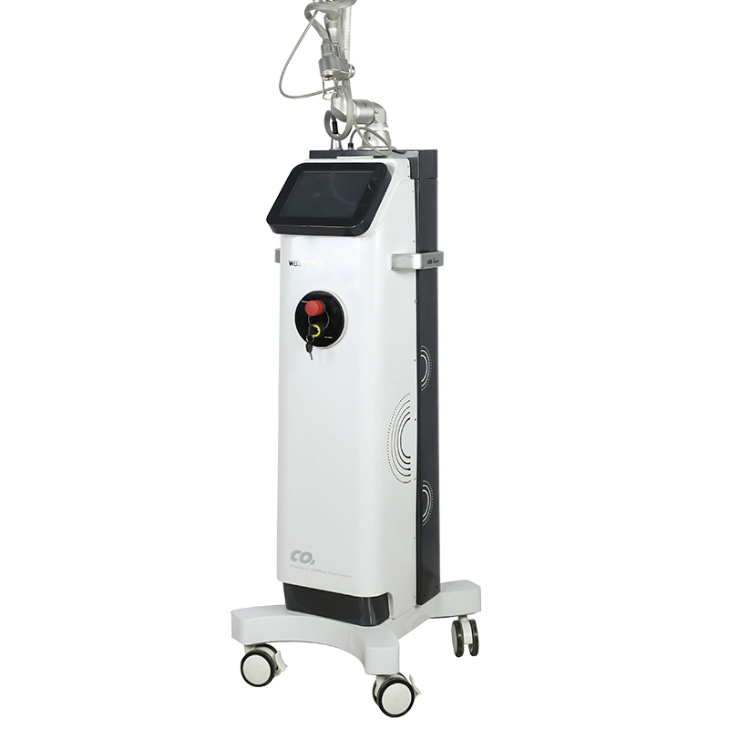 Novo rejuvenescimento da pele a laser de CO2 laser 10600 nm Remova a cicatriz Esticar marcas e moles Equipamento de beleza Laser Beleza Máquina CO2 Laser