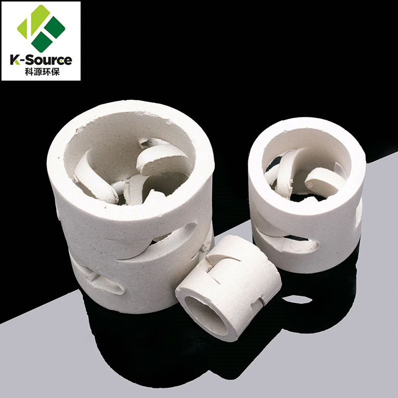 High Mass Transfer Packing Ceramic Pall Ring