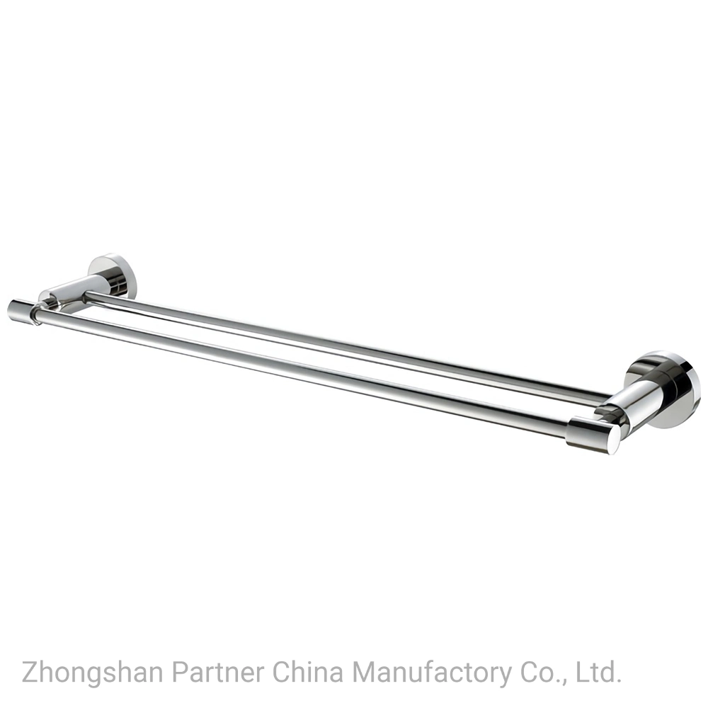 Stainless Steel 304 Little Round Base Single Towel Bar