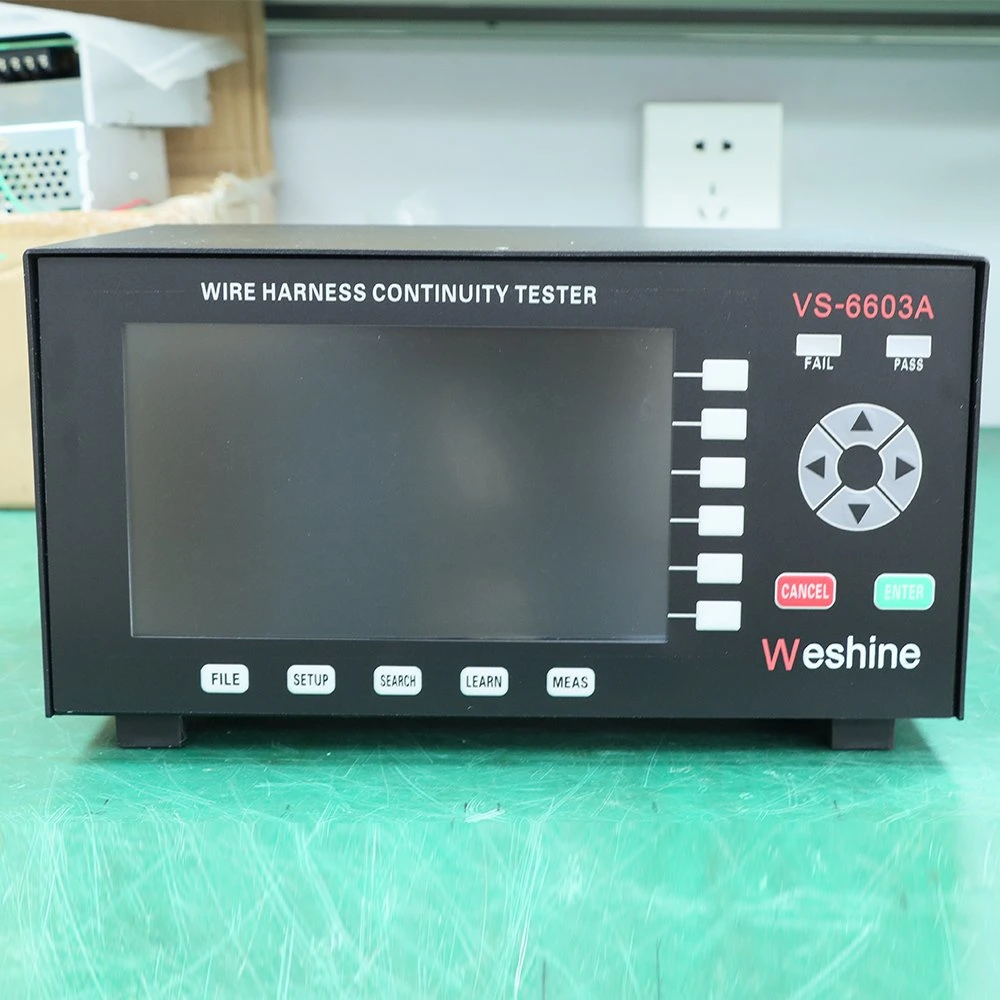 Feature Rich Stand Alone Automatic 128 256 516 Points Cable Testing Machine Wire Harness Tester for All Kinds of Cables