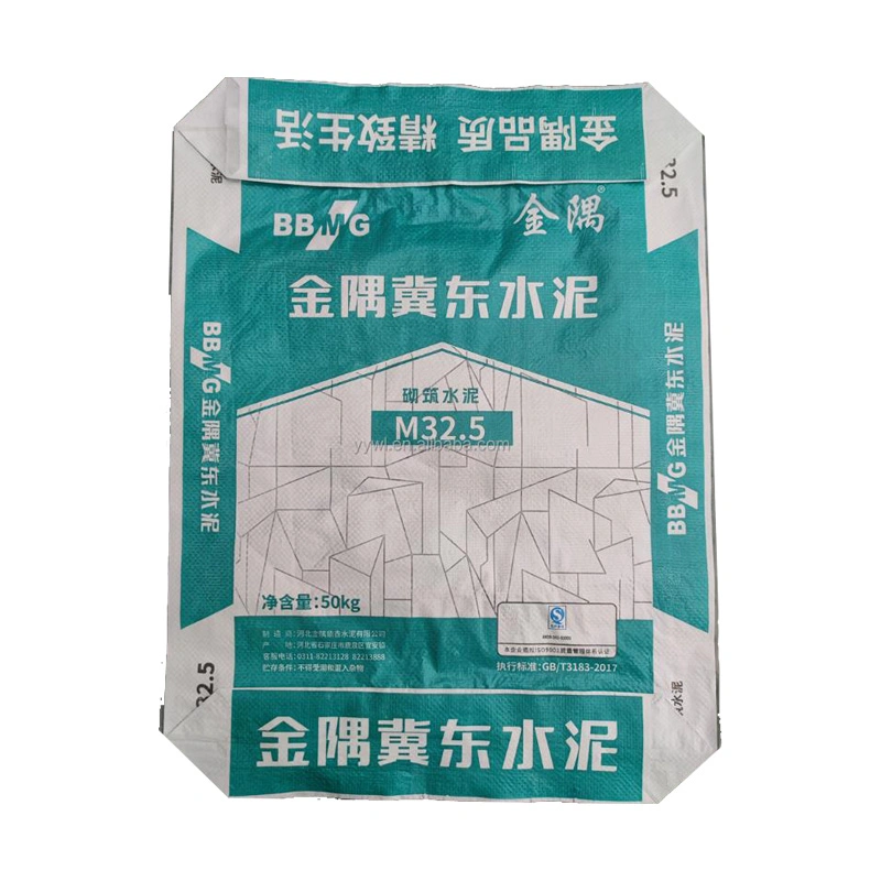 Custom Effective Costing Empty Multi Wall Paper Valve Bag Kraft Paper Bag with Valve