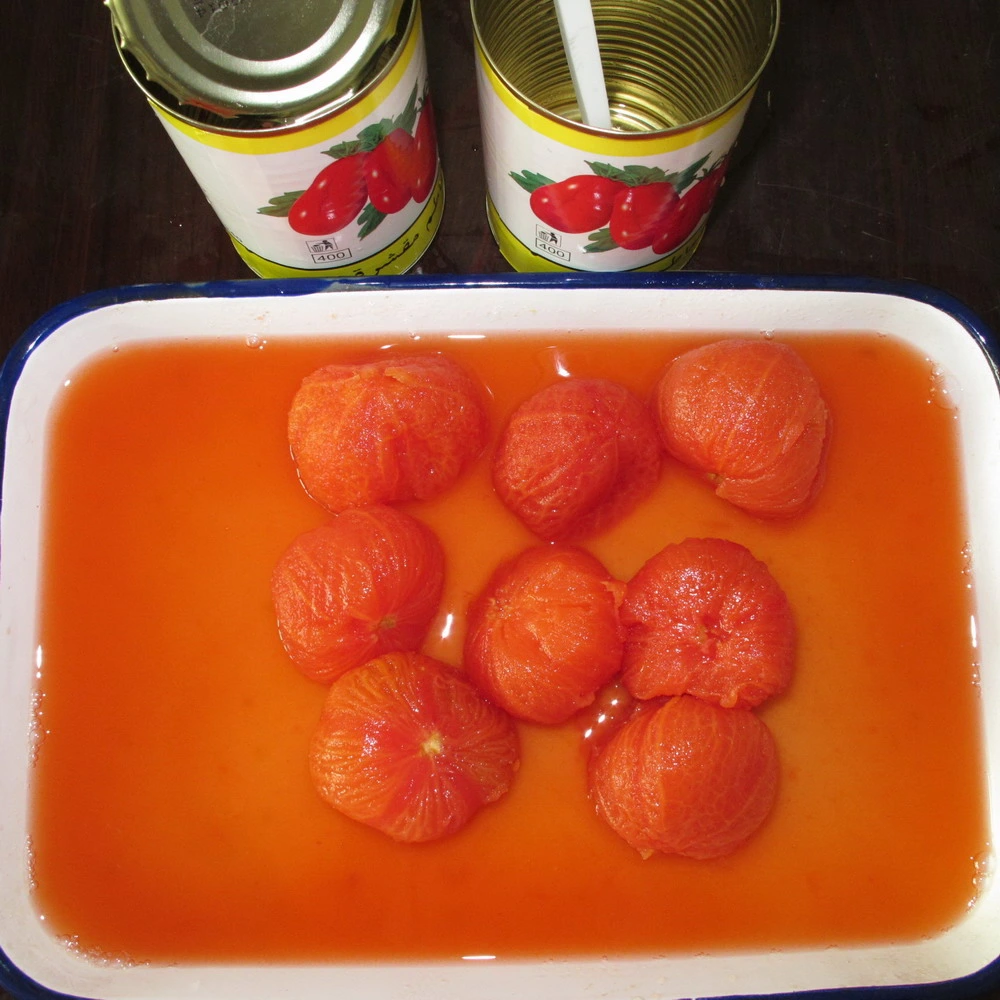 Fresh Crop Canned Peeled Whole Tomato in Tomato Juice 800g