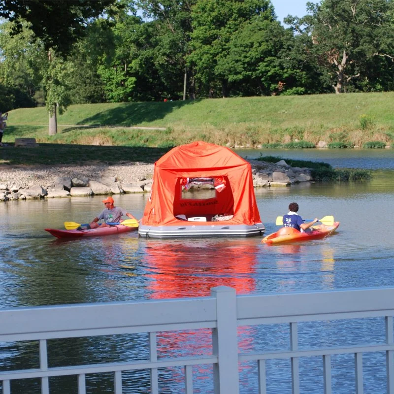 Wholesale/Supplier Customized Outdoor Heavy Duty Inflatable Floating Raft Tent