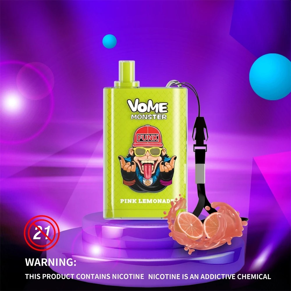 مبيعات مباشرة من قبل الشركة المصنعة Vape E Cigarette Vome Monster 10000 قابلة للاستخدام نفخة 20 مل E السجائر