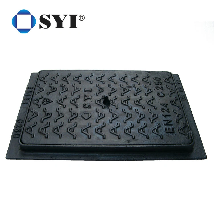 Custom En124 Square Di Ductile Iron Manhole Drainage Cover for Water