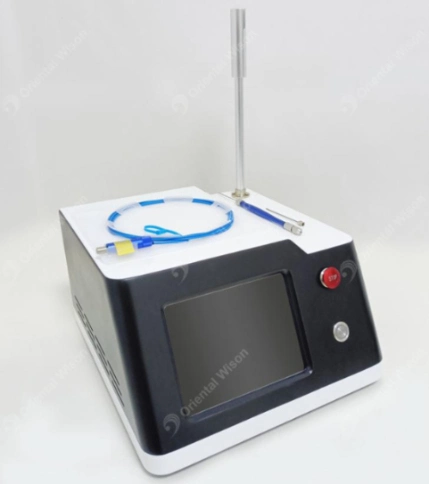 Máquina de limming profesional de la liposucción del laser y láser del diodo para el peso Pérdida 1470 Nm 980 Nm grasa láser de diodo de fibra óptica Reducir la máquina de elevación con adelgazamiento