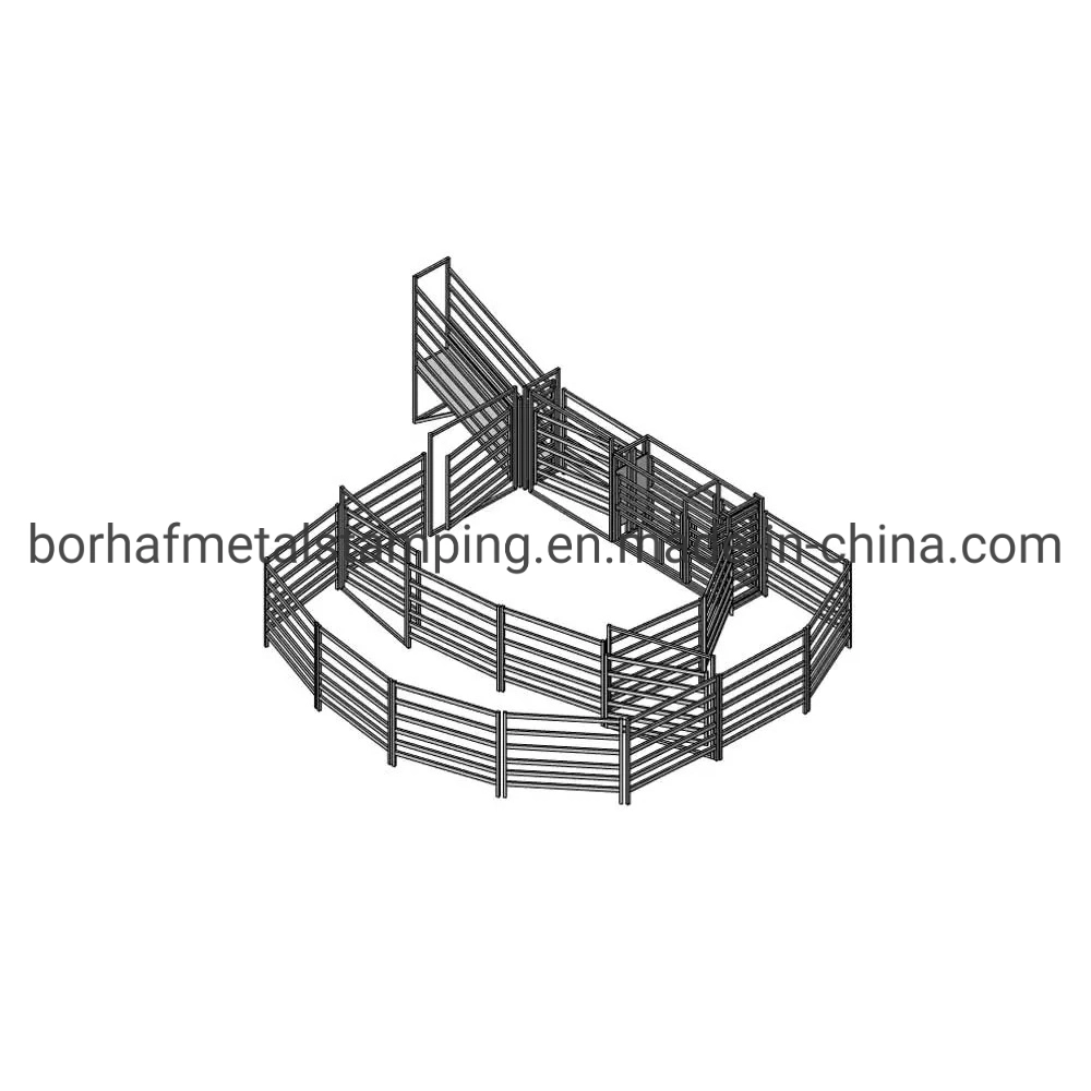 Custom Design Mobile Cattle Equipment Yards Package Stockyard Systems Supplies for Cattle Handling Equipment