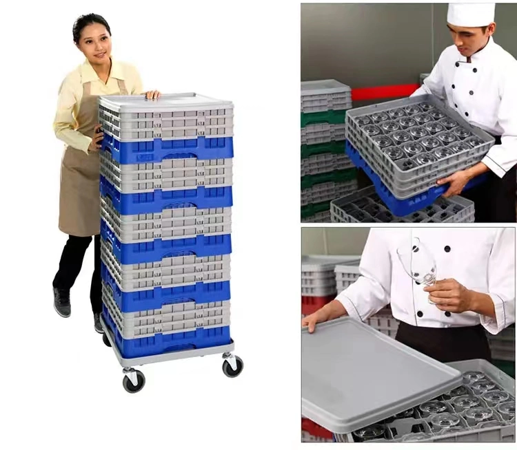 Wholesale/Supplier Restaurant Transportation Different Compartment Dishwasher Glass Rack