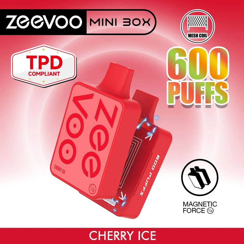Shenzhen Factory Wholesale Zeevoo Mini Box 600puff Disposable Smoke Amazon Cheap Price Vape E Cig Hookah