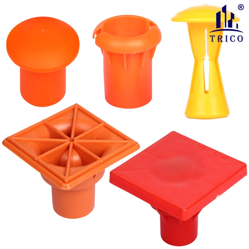 Plastic Safety Rebar Cap for Concrete Construction