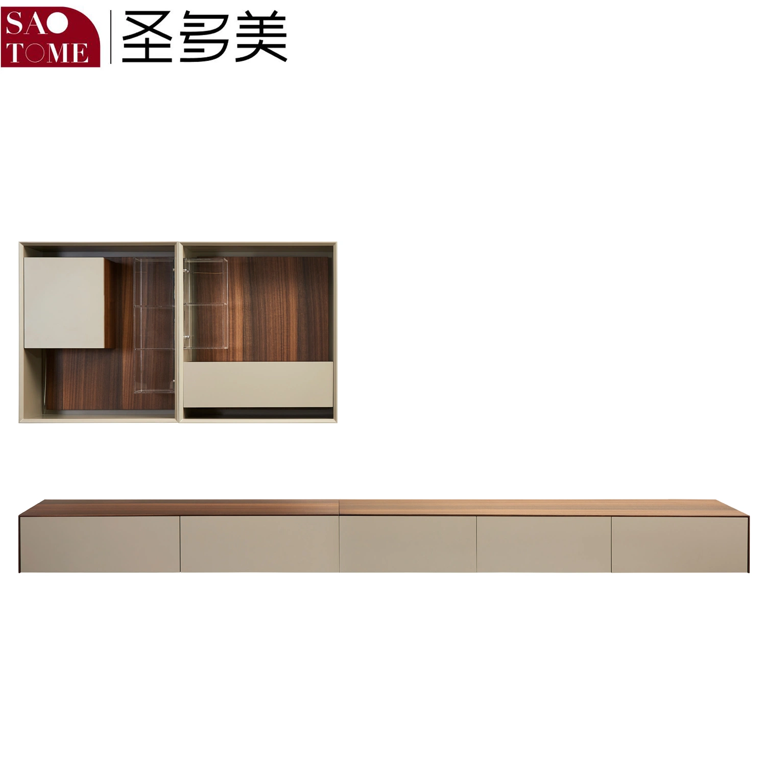 Modern New Design Wooden Living Room TV Cabinet Decoration Cabinet