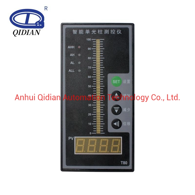 Intelligent Digital Display Instrument 4-20mA/ RS485/Relay Signal Output Solenoid Valve/Water Pump/Temperature/Pressure/Levelmeasurement Display Control Alarm
