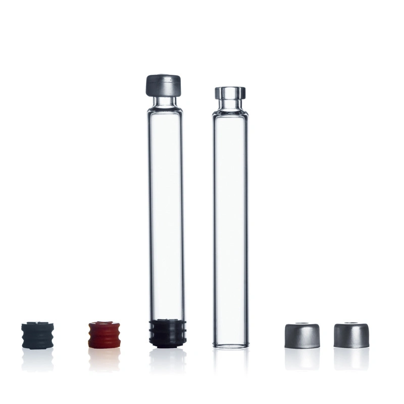 1.5ml 1.8ml cartouche jetable en verre borosilicaté médical insuline