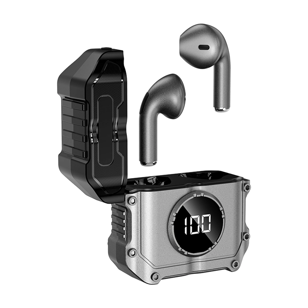 Precio de fábrica de juegos de auriculares inalámbricos auriculares estéreo de alta calidad de los auriculares pantalla LED de baja latencia de Tws Sport Gaming Headset