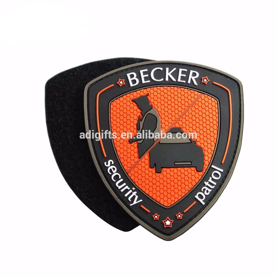 Customized 3D Logo Soft Rubber PVC Label Plastic Silicone Patches Logo