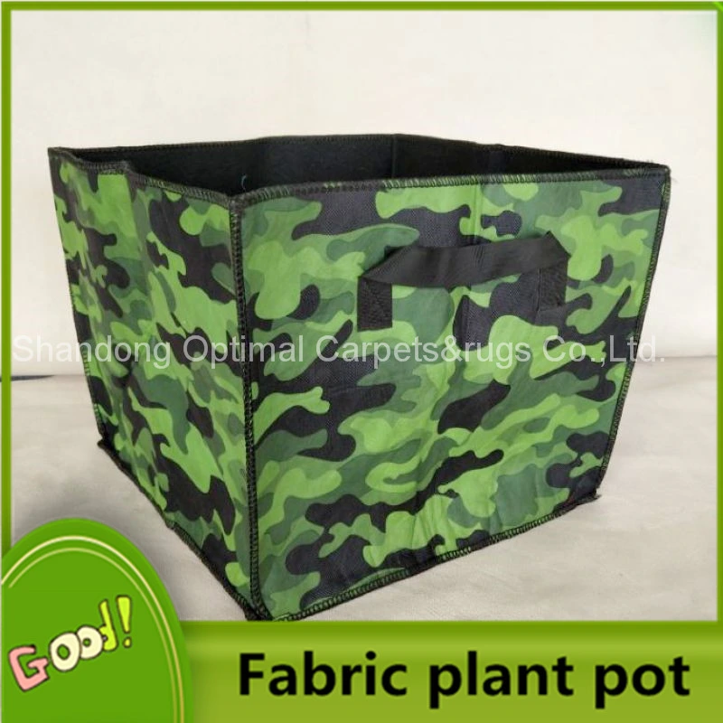 Colorful Printing Fabric Grow Bag Garden Planter Landscaping Bag