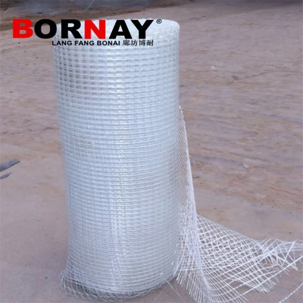 Langfang Bonai Flame Retardant Heat Insulation Fire Resistance High Temperature Composite Aluminum Foil Glass Fiber Cloth Mesh Finished Product