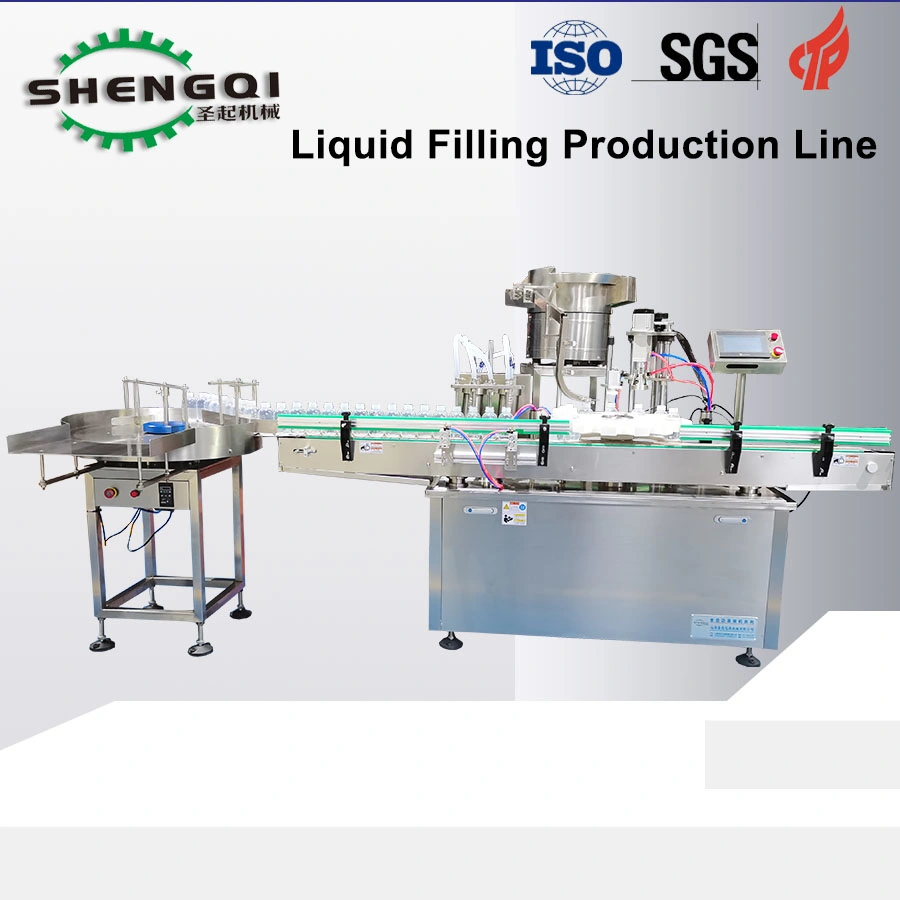 China Supplier 4 Head Sunflower Mustard Oil Pesticide Pneumatic Liquid Filling Machine with Diving Nozzle