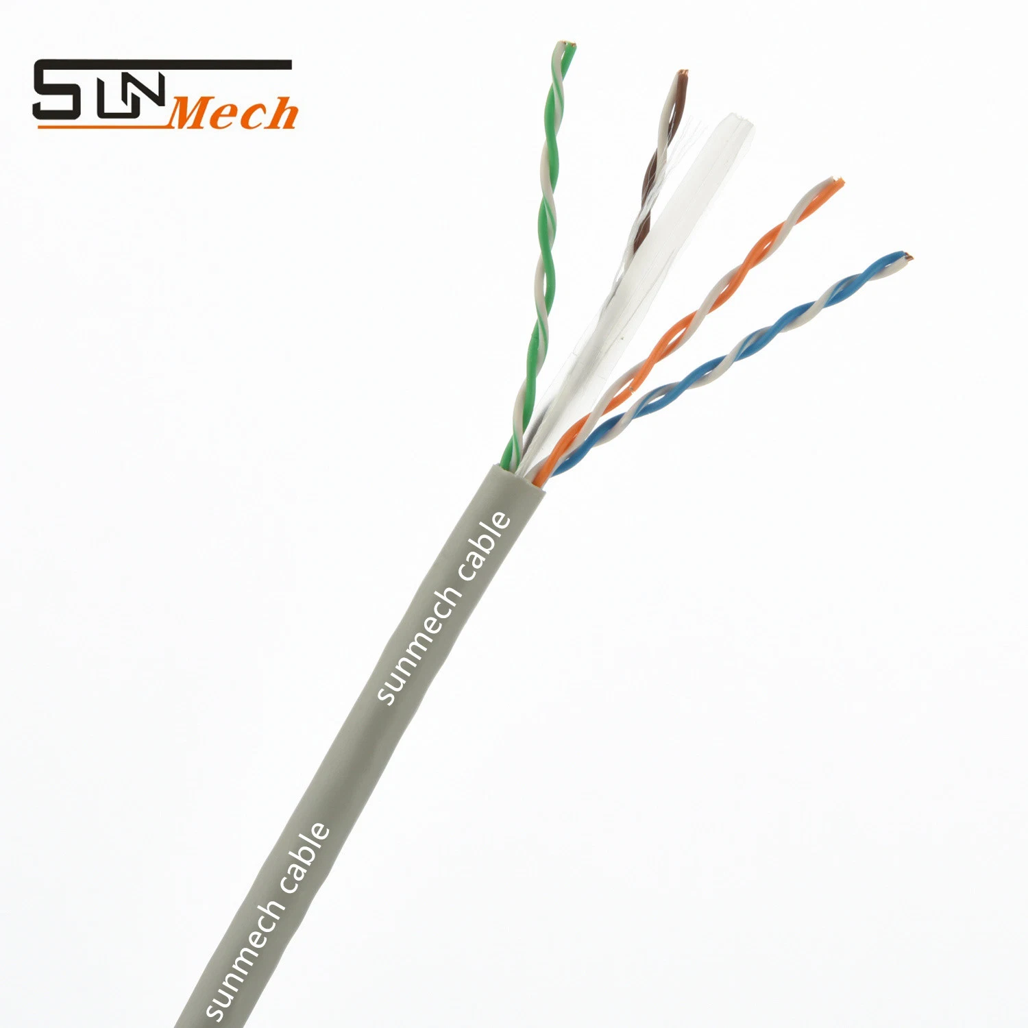 Cable de comunicación cable de prueba Fluke cable de ordenador LSZH LS0H LAN Cable de red UTP 23awg 24AWG FTP SFTP Cat5/Cat5e/CAT6/CAT6A