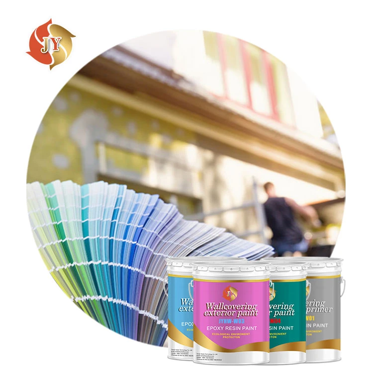 Waterborne Easy to Scrub Super Weather Resistant Waterproof Paint for Exterior House Paint Colours Outside Wall Paint Painting Concrete Block Walls Outside