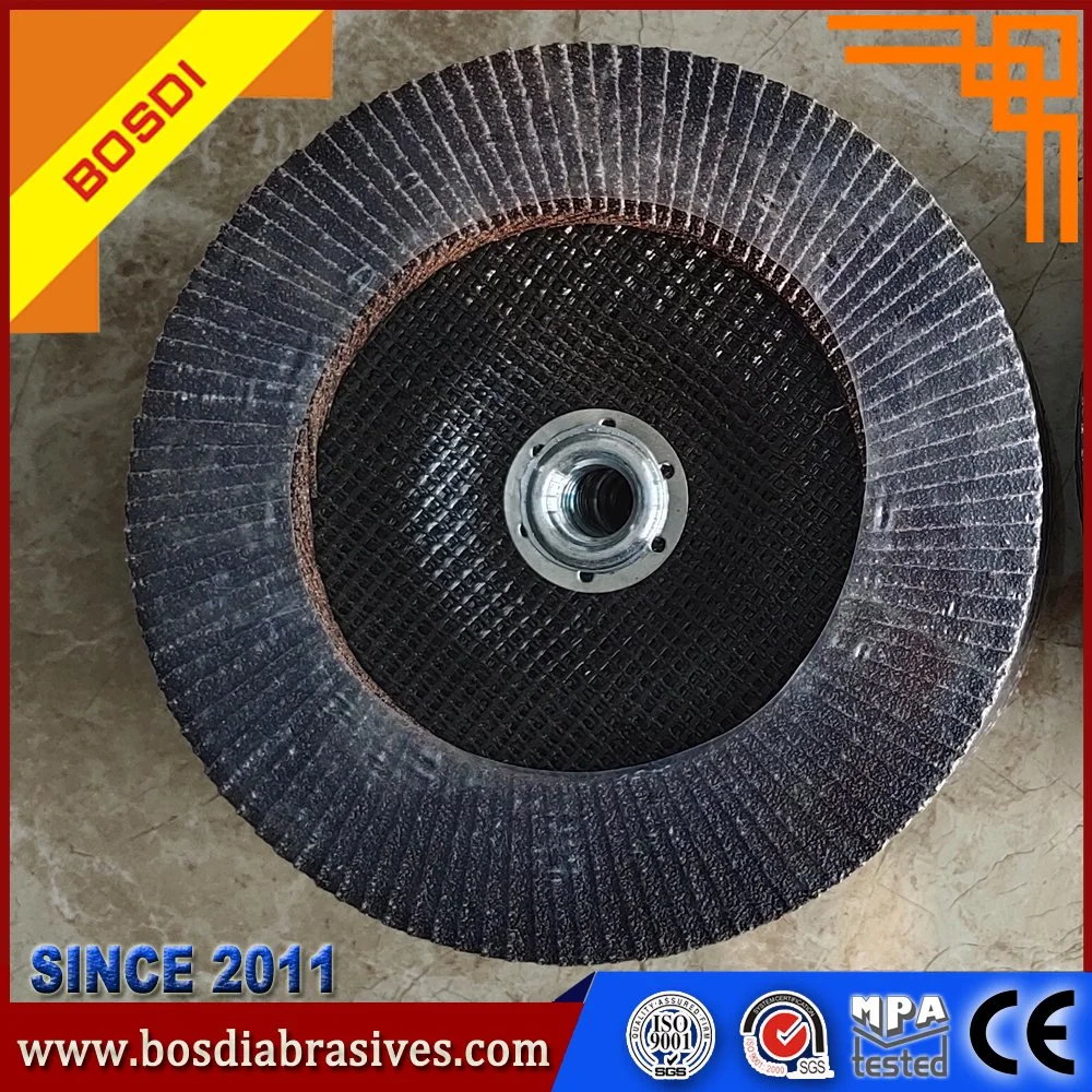 7" Flap Disc with Vsm Ceramic Sand Cloth for Stainless Steel or Other Metal