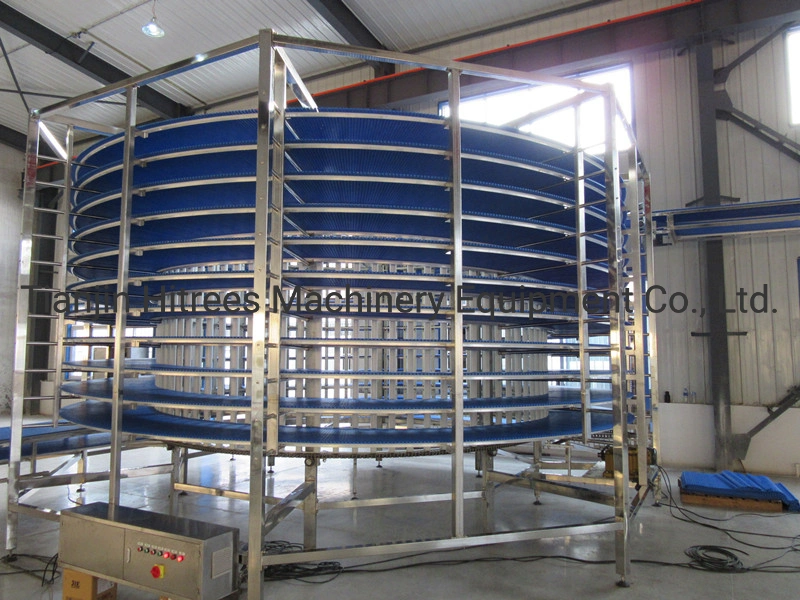 Food Cooling/Cooling Type Modular Belt Spiral Conveyor