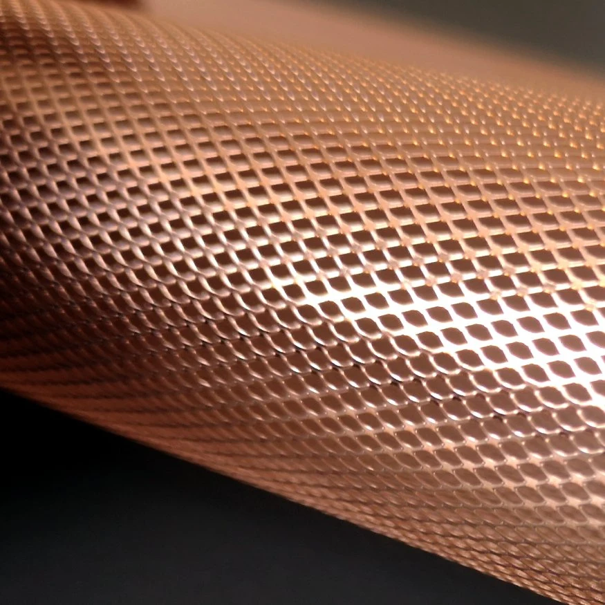 Ultra Thin Copper Mesh Expanded Precision Grid