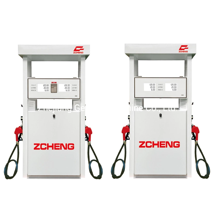 Contrôleur électronique de station-service manuelle Zcheng Mini Pompe de station-service Distributeur de carburant