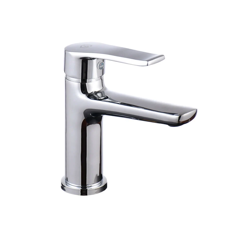 Wholesale/Supplier Single Lever Brass Basin Faucet Cold and Hot Water Mixer for Bathroom Dark Grey