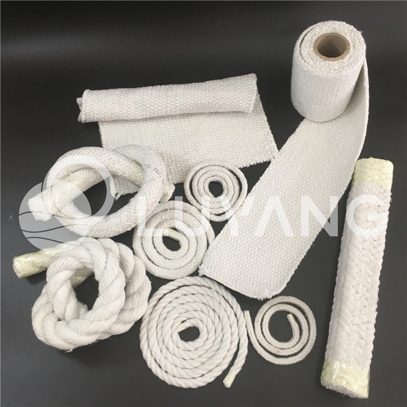 Industry Furnace Ceramic Fiber Textile Cloth Tape Rope