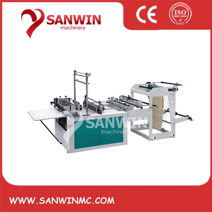 Bottom Sealing Plastic Packaging Bag Making Machine with Cold Cutting