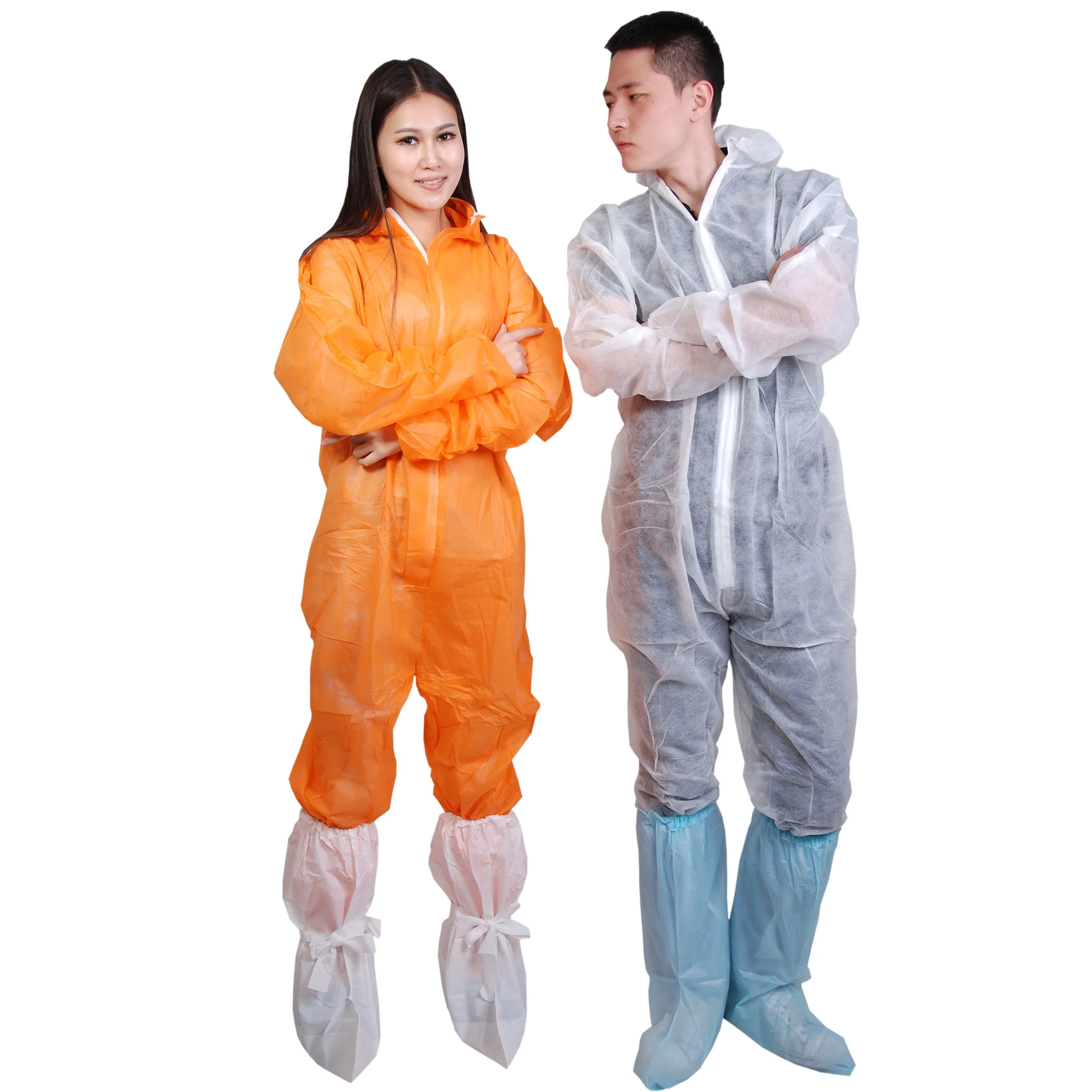 PP/jetables SBPP BLANC/BLEU Veste microporeux&amp;pantalons pour la protection de travail