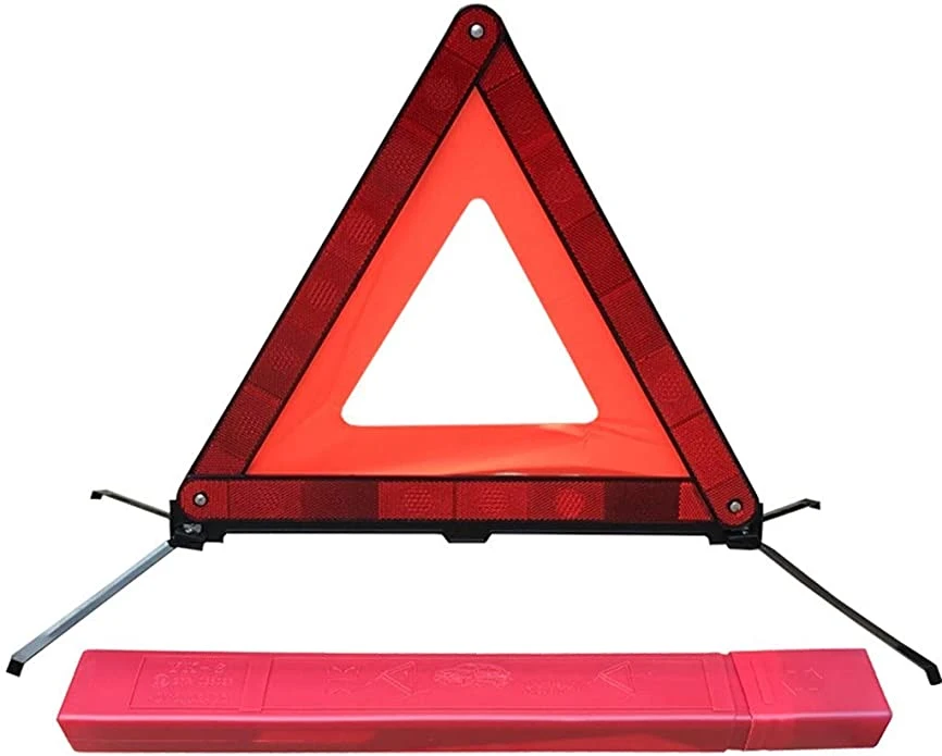 Warning Triangle, Foldable Emergency Reflector Roadside Hazard Sign