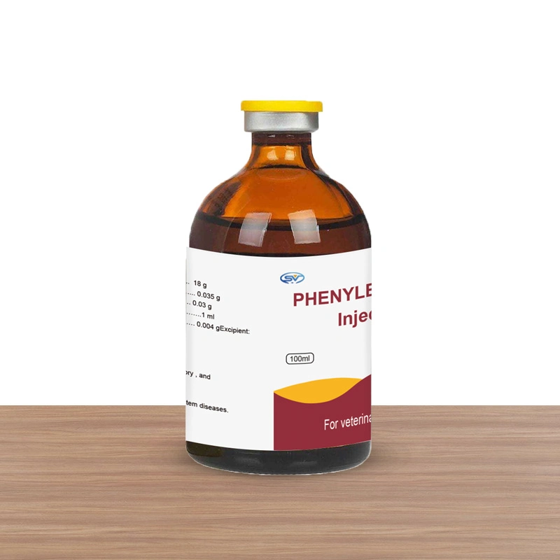 Inyectables Phenylbutazone veterinario el 20% Dexamethason-e inyección para caballos, 100ml