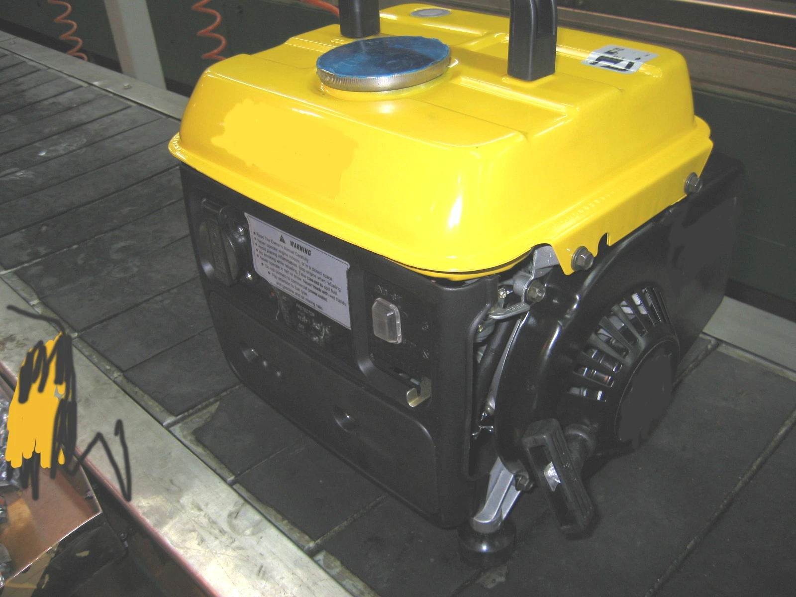 Generador portátil de gas EPA Standard de 1000 vatios.