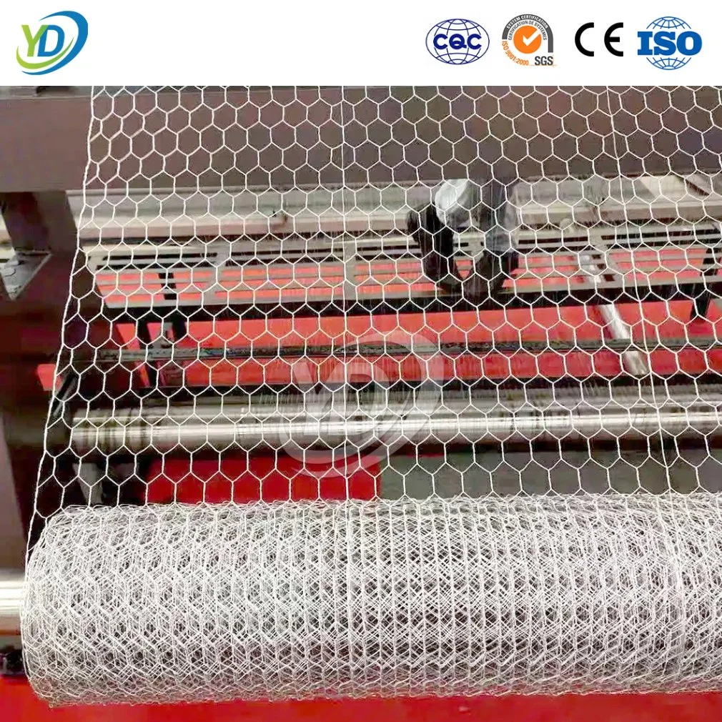 Yeeda PVC Coated Wire Mesh 1 4 Inch Manufacturing China 1.8mm-4.5mm Diameter Stainless Steel Hex Mesh Used for Gabion 100 X 50