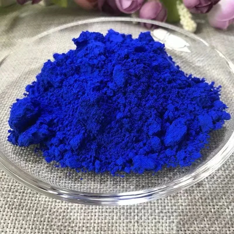 Factory Wholesale Glassware Decal Pigment High Quality Low Temperature Sea Blue Color