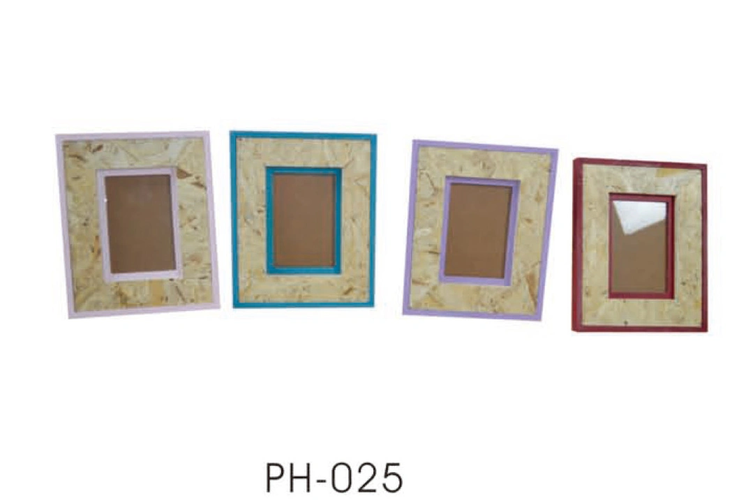 Wooden Craft Single Photo Frame with Glass Sheet