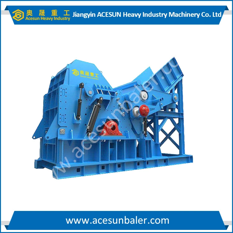 Scrap Recycling Iron Steel Metal Waste Scrap Steel Shredding Line Waste Light Metal Recycling Hammer Shredder Machine for Sale