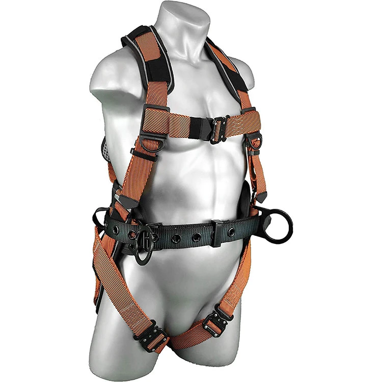 Fall Protection Full Body Safety Climbing Harness Belts Construction Rope