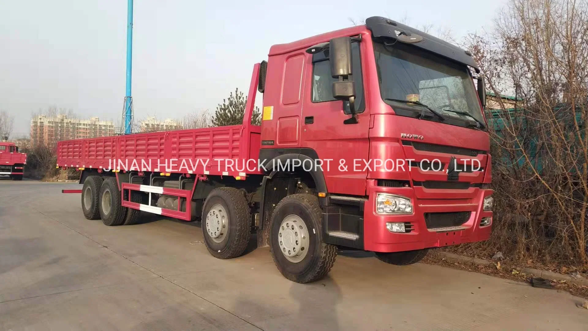 Chinesische Sinotruk HOWO Cargo Truck 8*4 Cargo Trucks zu verkaufen 12wheeler schwerer Van