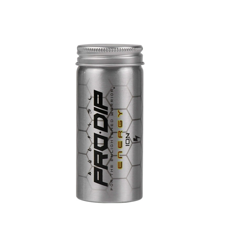 Plain Empty Aluminum Cans Jar with Cap Food Packaging