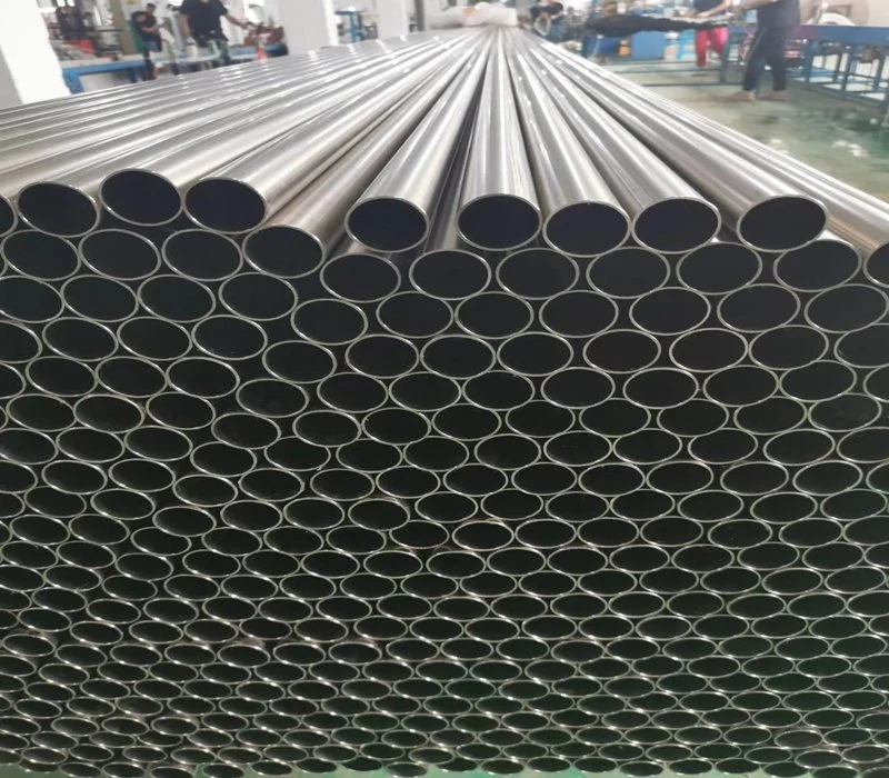 ASTM B338 Tc1 Tc4 Gr2 Gr5 3 Inch Titanium Exhaust Pipe B862 Grade 9 Seamless Welded Pure Titanium Alloy Square Tube Round Pipe