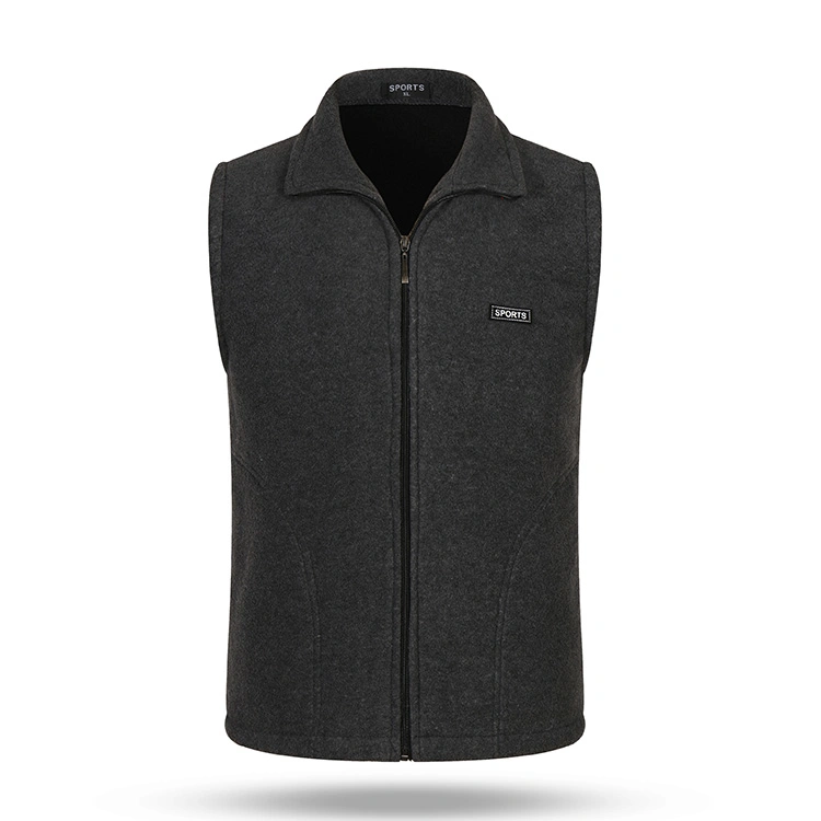 2021 New Design Hot Sale Men Winter Warm Supermarket Vest OEM Promotion Light Weight Waistcoat