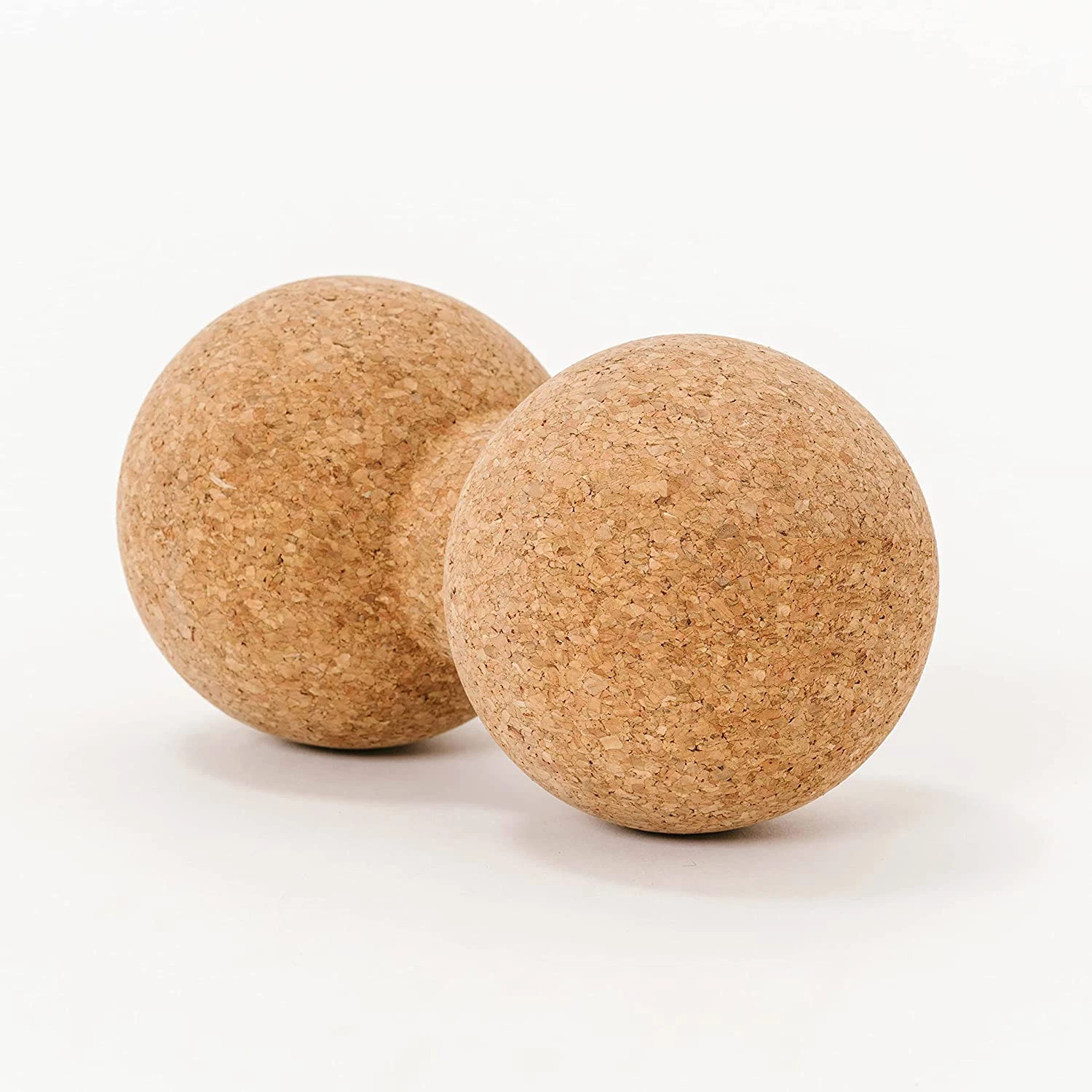 Cork Peanut Roller for Pilates, Custom Logo Massage Peanut Ball