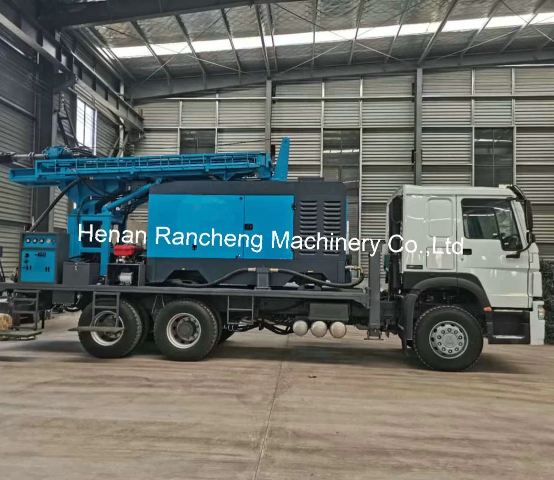 Depth. 450m Water Borehole Drilling Machine/6X4 Truck Mounted Water Well Drilling Rig